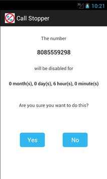 Call Stopper Lite screenshot 4