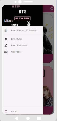 BlackPink and BTS music screenshot 2