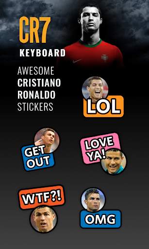 Cristiano Ronaldo Keyboard screenshot 3