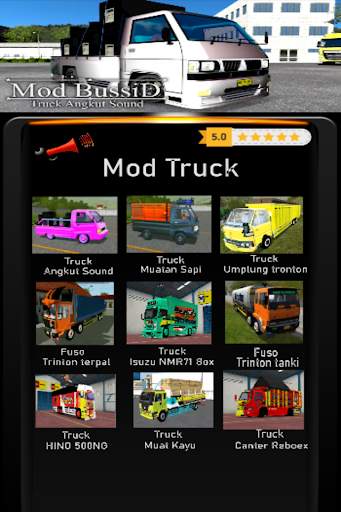 Mod Bussid Truck Angkut Sound screenshot 2
