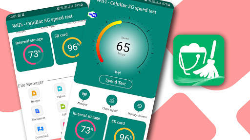 WiFi & Cellular 5G speed test screenshot 1
