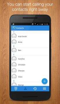 C2Call FreePhone screenshot 3