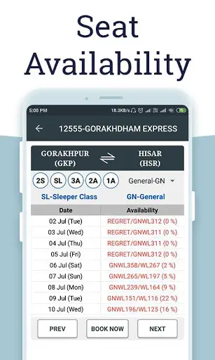 Live  Train Enquiry Train Status PNR Status screenshot 7