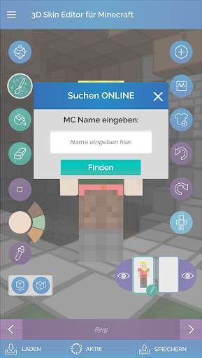 QB9 3D Skin Editor für Minecraft screenshot 7