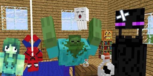 Monster School Map for Minecraft screenshot 4