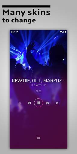 Lock Screen Music Player 8 تصوير الشاشة