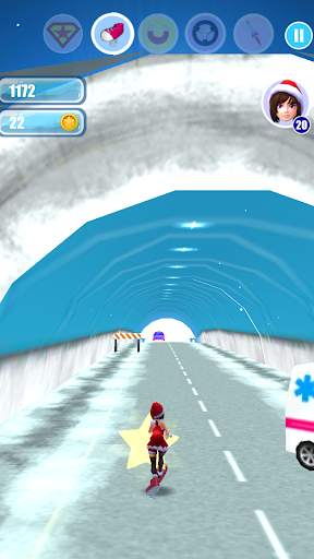 Santa Girl Run Natale screenshot 6
