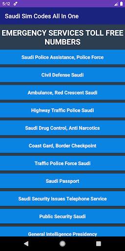 Saudi Arabia Sim Codes (All In One) screenshot 7