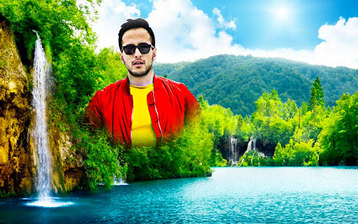 Waterfall photo editor frames 4 تصوير الشاشة
