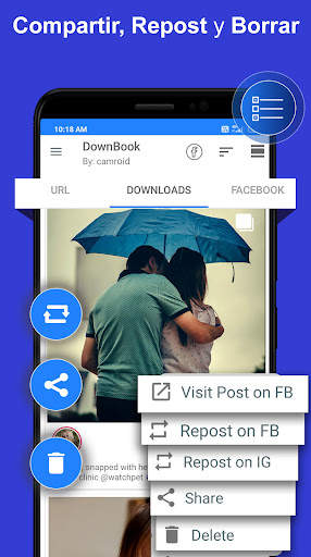 DownBook: Descargador de videos para Facebook screenshot 5