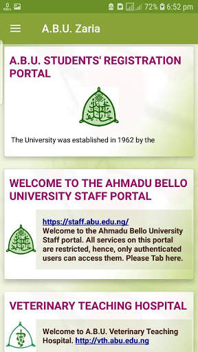 ABU Zaria screenshot 4
