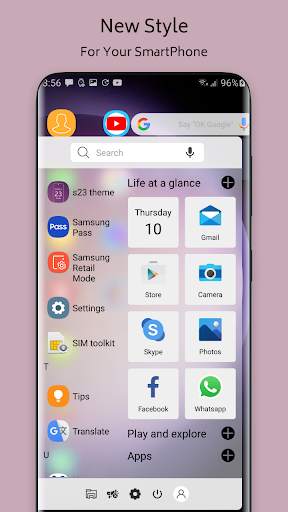 S23 Theme For  Launcher screenshot 2