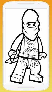 LEGO Ninjago Coloring Pages screenshot 2