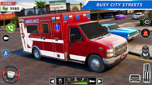 Rescue Ambulance American 3D screenshot 6