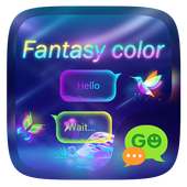 (FREE) GO SMS FANTASY COLOR THEME on 9Apps
