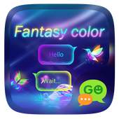 (FREE) GO SMS FANTASY COLOR THEME 3.3.1