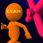 Human Run 3D icon