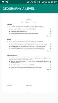 A-level Geography Pastpapers Answers скриншот 3
