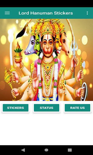 Status Saver with Jai Hanuman Stickers 2020 screenshot 2