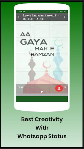 Ramadan Video Status - Full Screen Ramadan Status screenshot 7