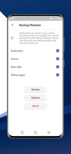 Adblock Fast Browser screenshot 7
