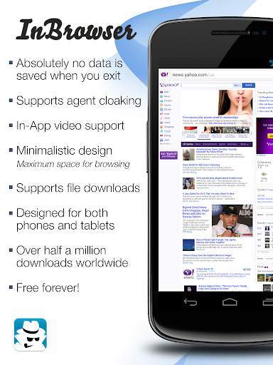 InBrowser Beta 1 تصوير الشاشة
