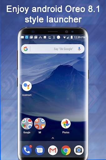 Launcher Oreo 8.1 screenshot 1