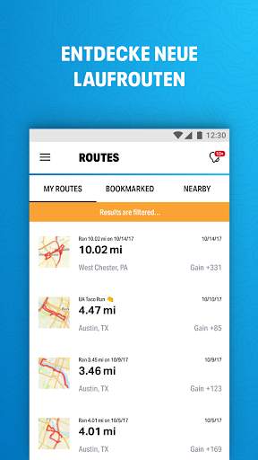 Laufen mit MapMyRun screenshot 3