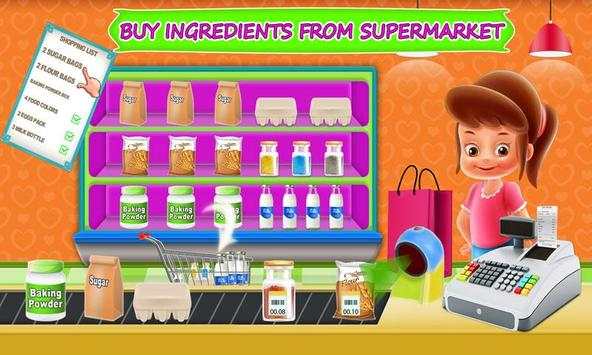pabrik pembuat cupcake berwarna-warni: toko roti screenshot 7