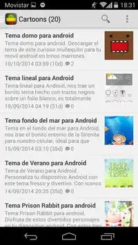 Themes for Android screenshot 2
