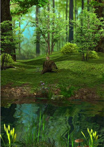 3D Nature Deer Live Wallpaper screenshot 3