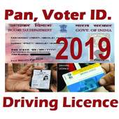 Pan Card Voter Driving Licence-2019 3.9