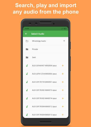 Save, Listen and Manage WhatsApp Voice Notes screenshot 5