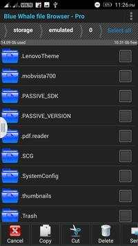 Blue Whale file Manager Browser - Pro screenshot 6