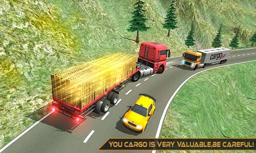 Uphill Gold Transport Truck Driver 2019 screenshot 4