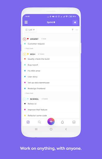 ClickUp (old app) screenshot 1