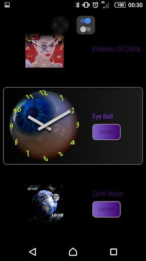 Eyeball Clock Skin screenshot 7