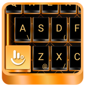 Simple Golden Black أيقونة