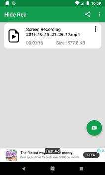 Hide Rec screenshot 4