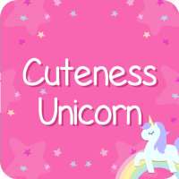 Cuteness Unicorn Font for FlipFont,Cool Fonts Text logo