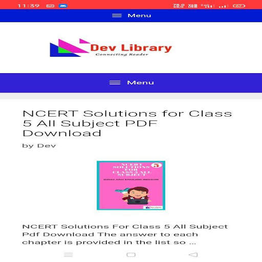 Dev Library 2 تصوير الشاشة
