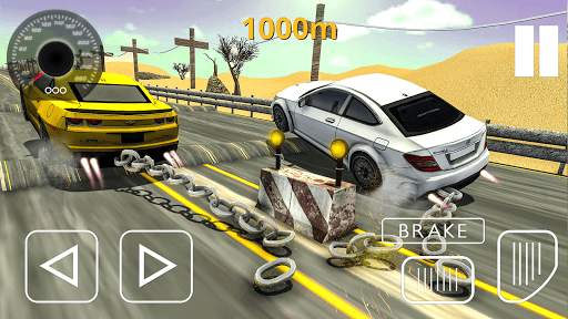 Chained Cars Impossible Stunts 3D - Car Games 2021 screenshot 1