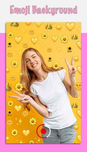 Emoji Background Changer - Emoji Camera Editor 3 تصوير الشاشة