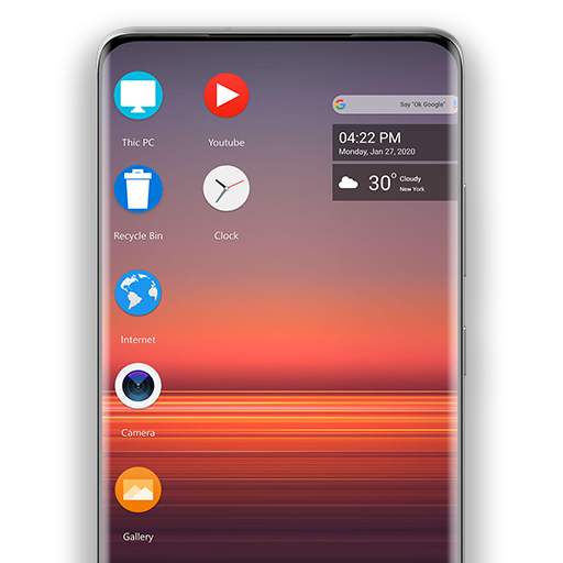 Xperia Theme for launcher 4.0