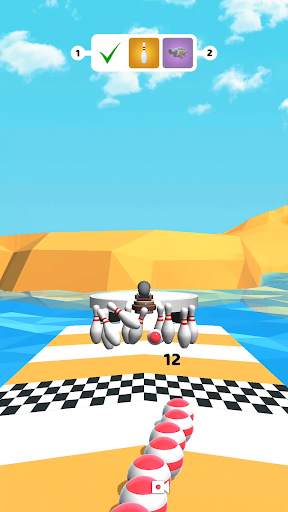 Knock Worms 3D स्क्रीनशॉट 3