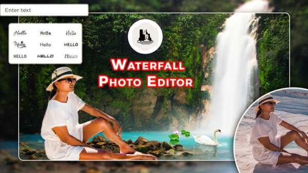 Waterfall Photo Editor - Background Changer screenshot 3