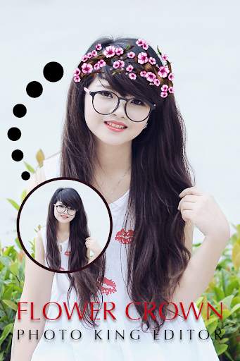 Flower Crown For Girl Editor screenshot 2