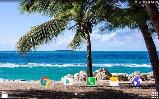 Tropical Live Wallpaper screenshot 8