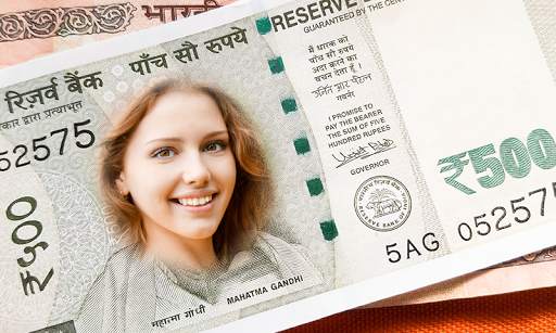 Indian Currency Photo Frames screenshot 1