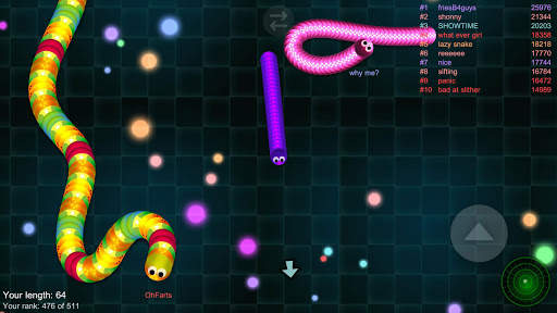 Snakes.io : Snake Zone Cacing Worm screenshot 4